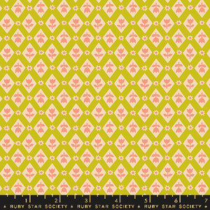 Lattice 30s in Pistachio | Favorite Flowers by Ruby Star Society