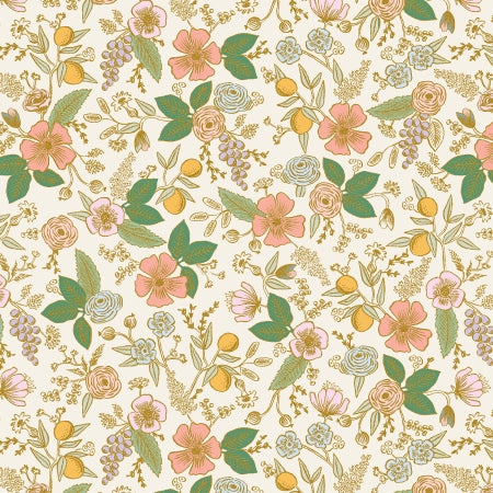 Colette in Cream Metallic | Orchard by Rifle Paper Co